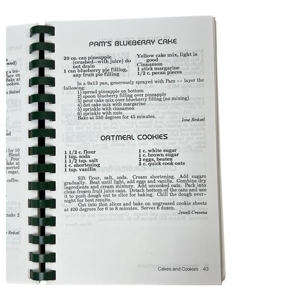 Cookbook Western Hills Church of Christ 1997 Temple Texas Recipes Meals Baking - Picture 8 of 11